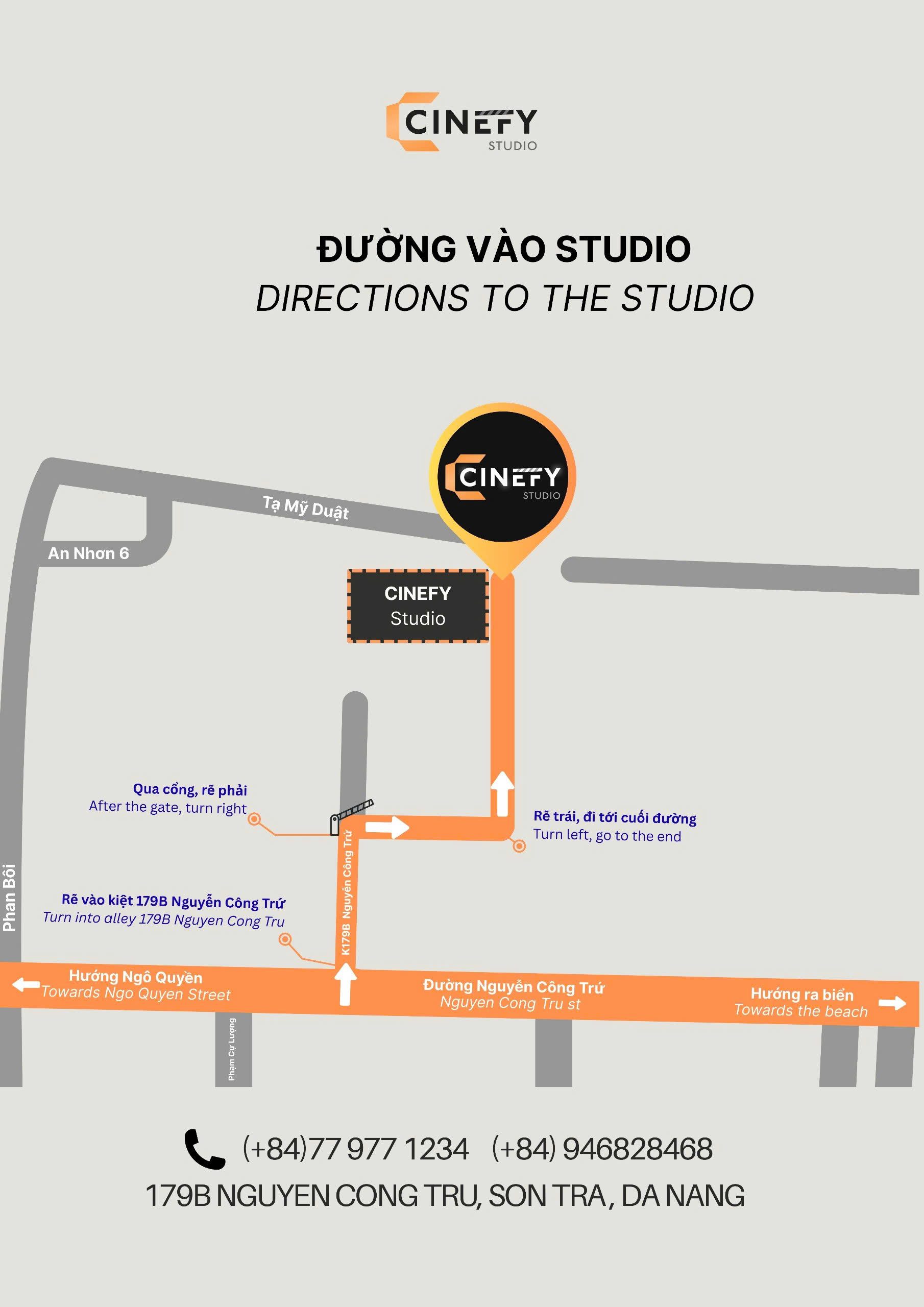 CINEFY Studio Location