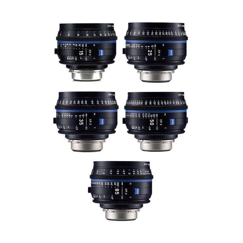 CARL ZEISS - CP.3 PRIME LENS SET (6 LENSES)