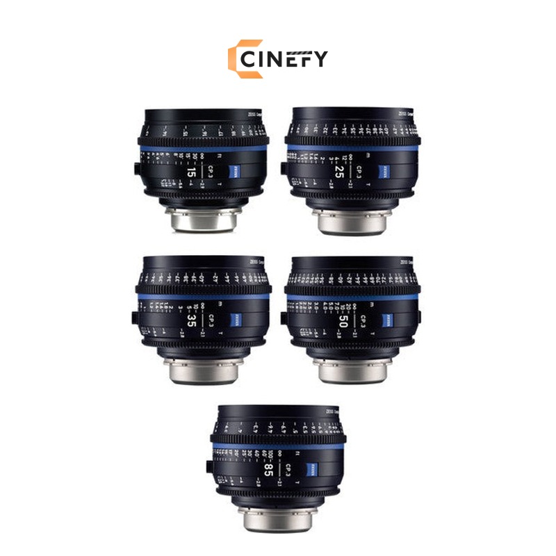 CARL ZEISS - CP.3 PRIME LENS SET (6 LENSES)