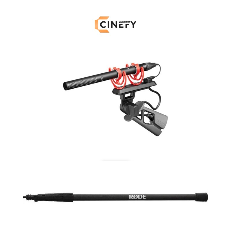 RODE - NTG5 SHOTGUN MIC + BOOM POLE