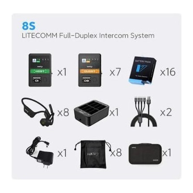 VAXIS - LITECOMM S8 COMMUNICATION SYSTEM