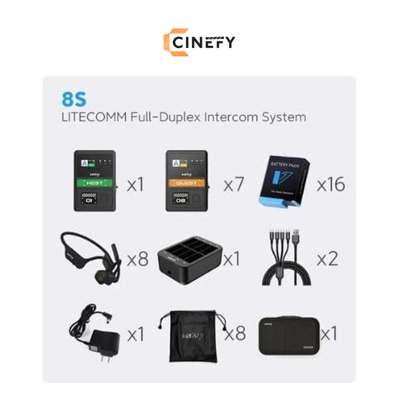 VAXIS - LITECOMM S8 COMMUNICATION SYSTEM