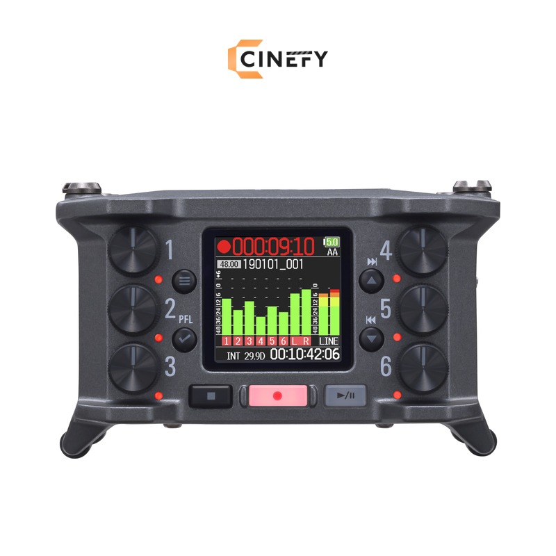 ZOOM - F6 FIELD RECORDER