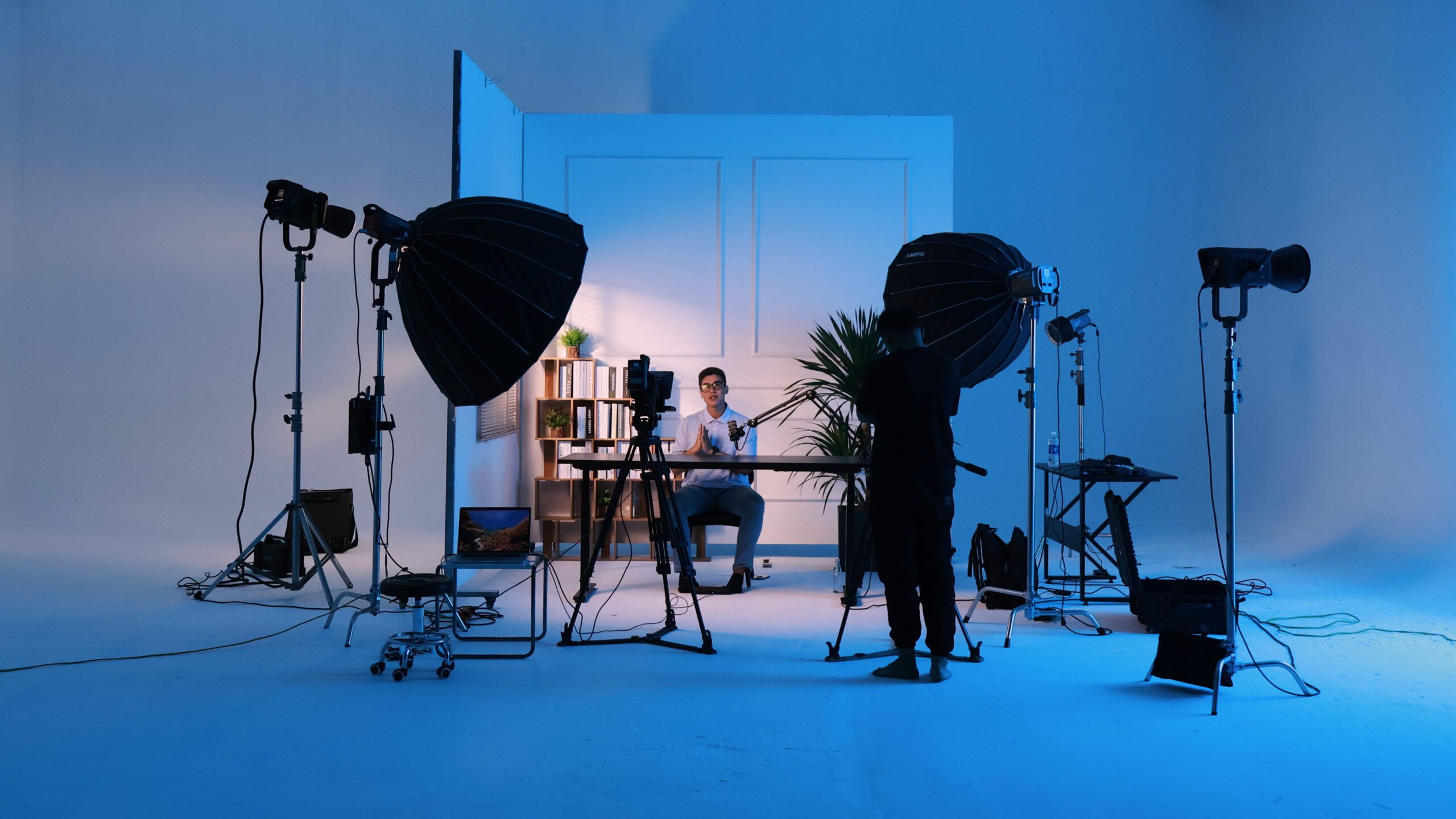 On-location recording setup by CINEFY