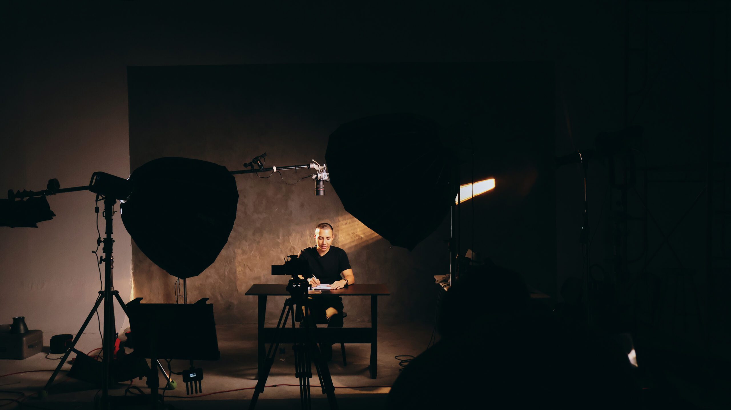 Outdoor filming crew Da Nang