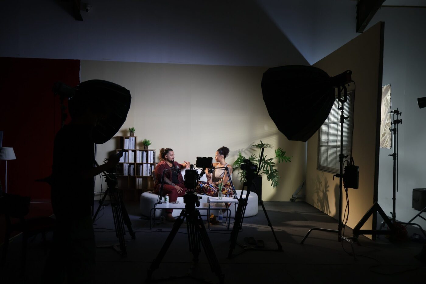 Green screen studio setup at CINEFY Da Nang
