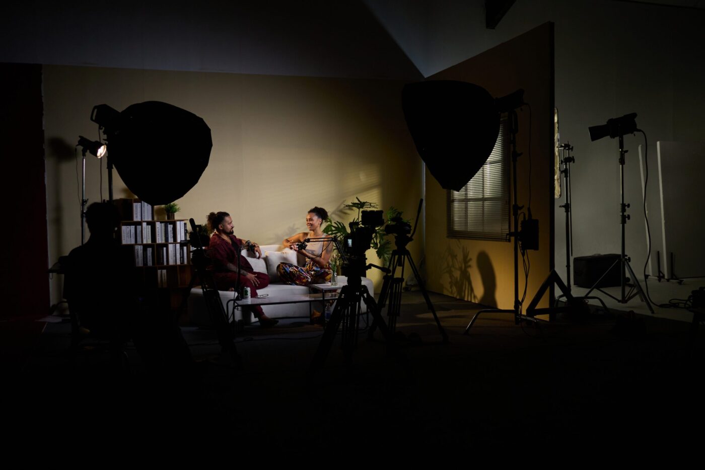 Professional studio lighting at CINEFY Da Nang