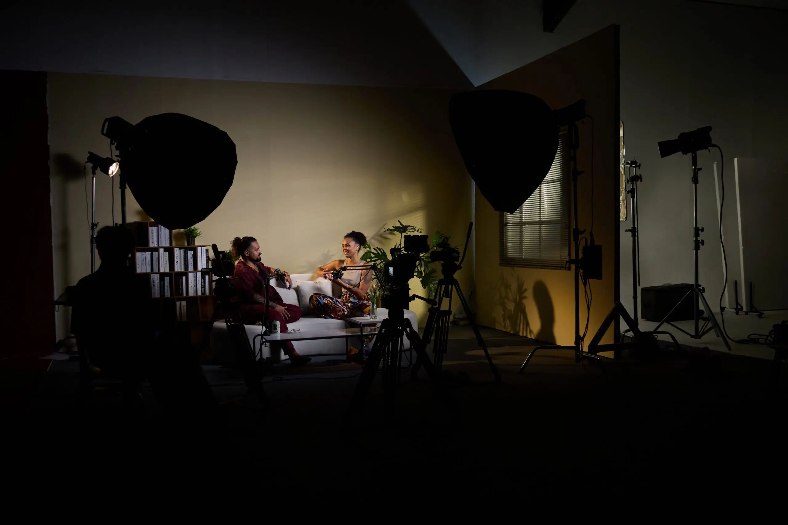 Professional studio lighting at CINEFY Da Nang
