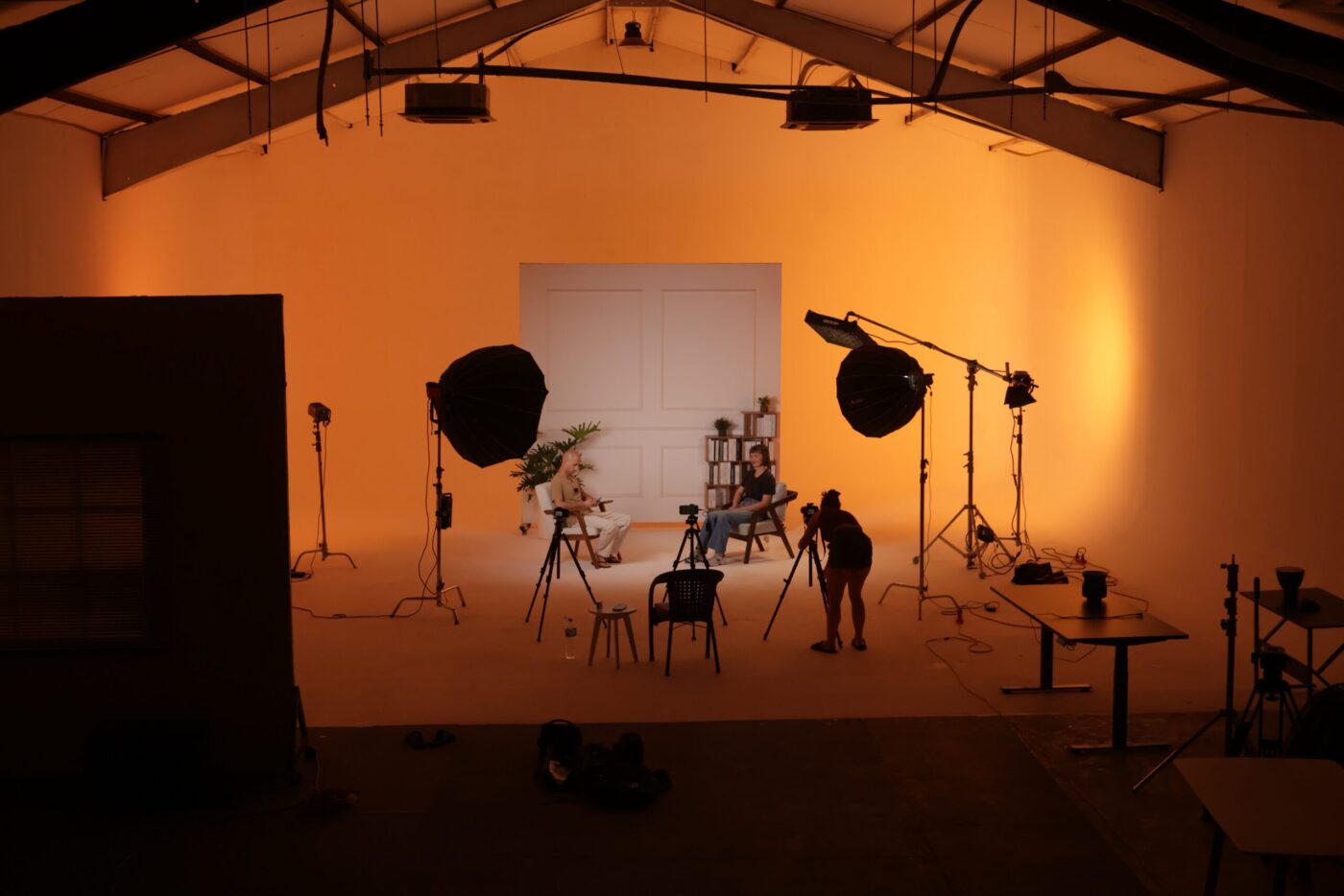 Setup đèn studio cho quay video