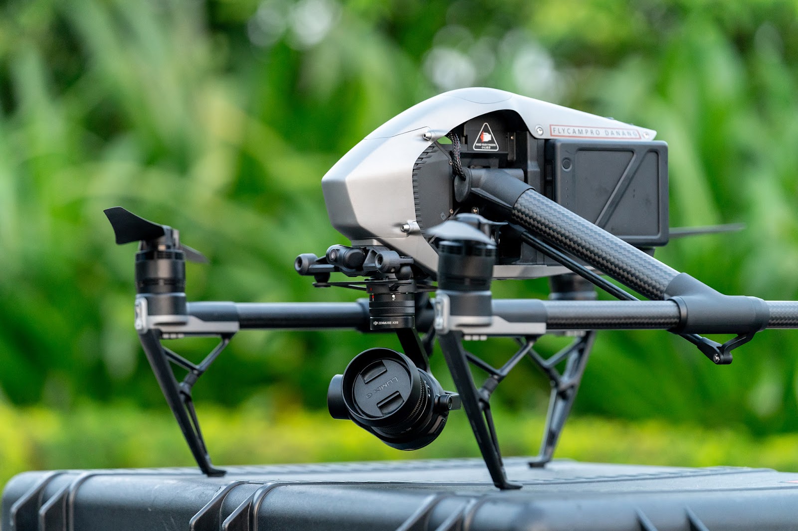 DJI Inspire drone for aerial filming in Vietnam by CINEFY Da Nang