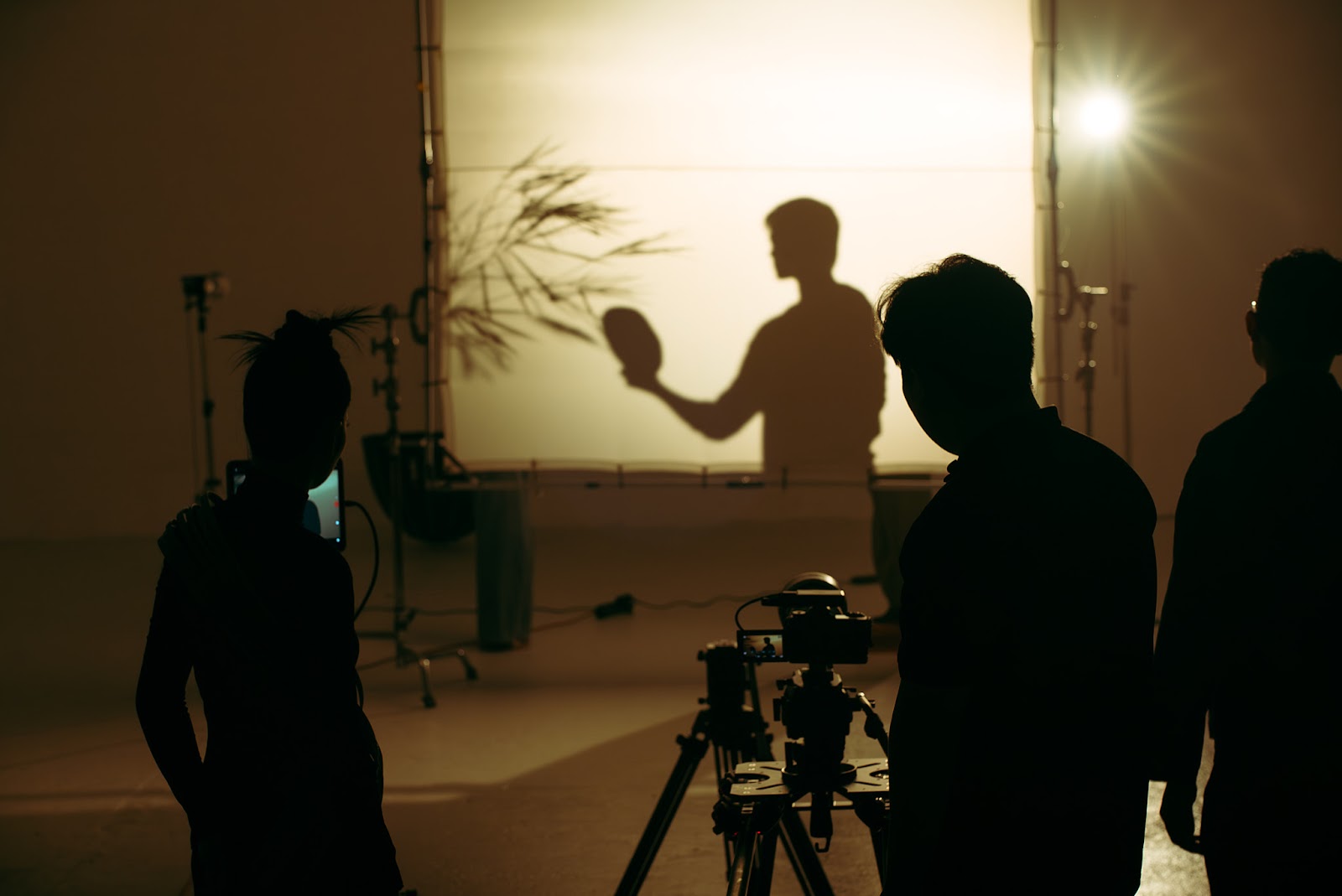 CINEFY studio set as a weather backup for video production in Da Nang.