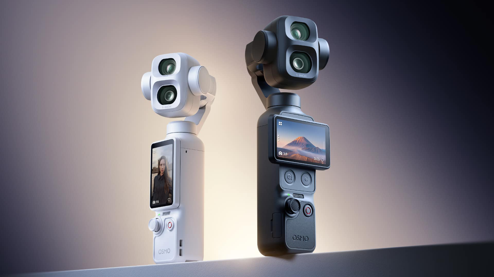 DJI Osmo Pocket 4 Pro, a two-lens pocket gimbal camera